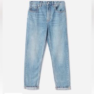 Everlane - the super soft relaxed jean. Size 33. Vintage light blue.
